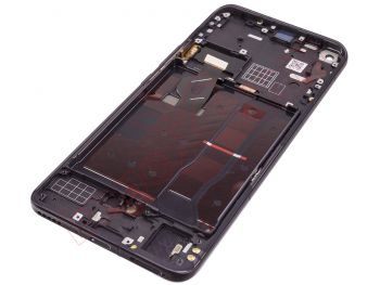 Pantalla completa OLED negro con carcasa frontal para Huawei Nova 7 5G, JEF-AN00 - Calidad PREMIUM. Calidad PREMIUM